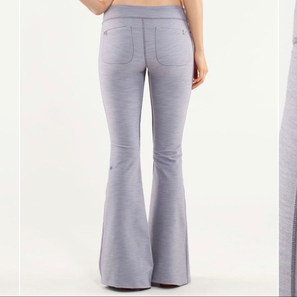 🔥RARE🔥Lululemon Wanderful Flare Pant *Denim🔥 - Picture 2 of 7